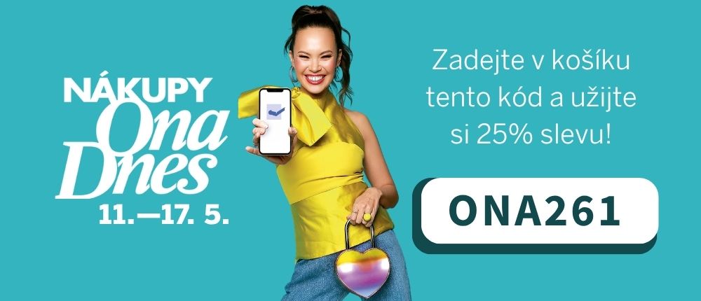 Sleva ONA DNES 25 % s kódem ONA261